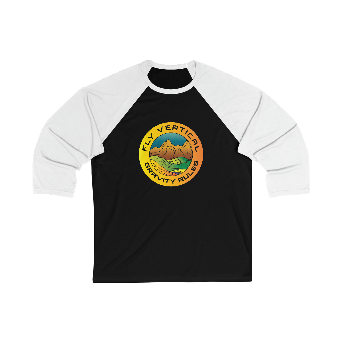 Rolling Hills 3/4 Sleeve Baseball Tee